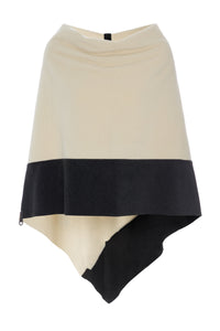 PONCHO 2 FARVET - 4068 - SOFT BLACK/WINTER WHITE