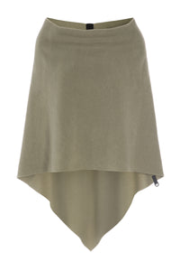 PONCHO MED LÆNGDE - 4076 - OLIVE