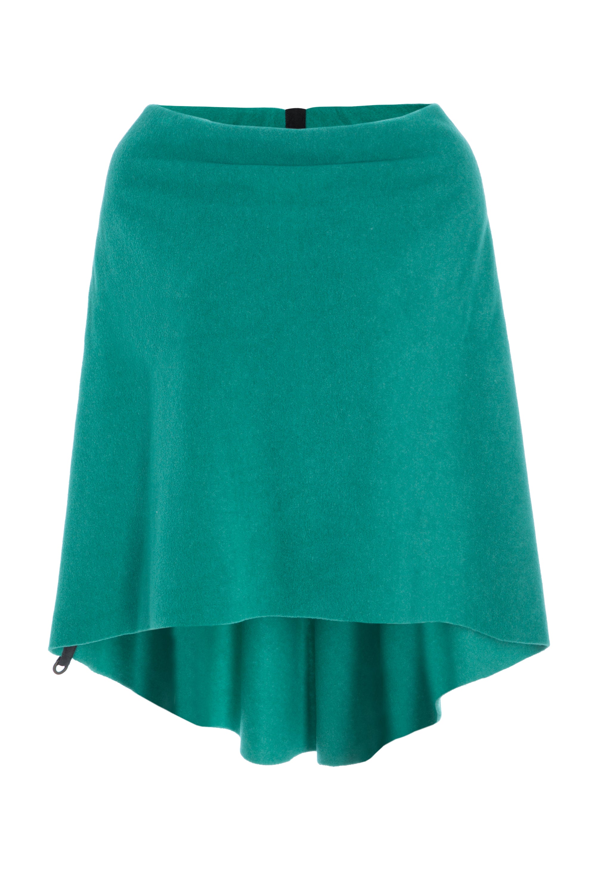 HENRIETTE STEFFENSEN COPENHAGEN PONCHO MED RUND BUNDKANT - 4062 PONCHOS GRASS 609