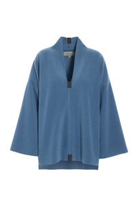 PULLOVER - 1370 - DUSTY BLUE