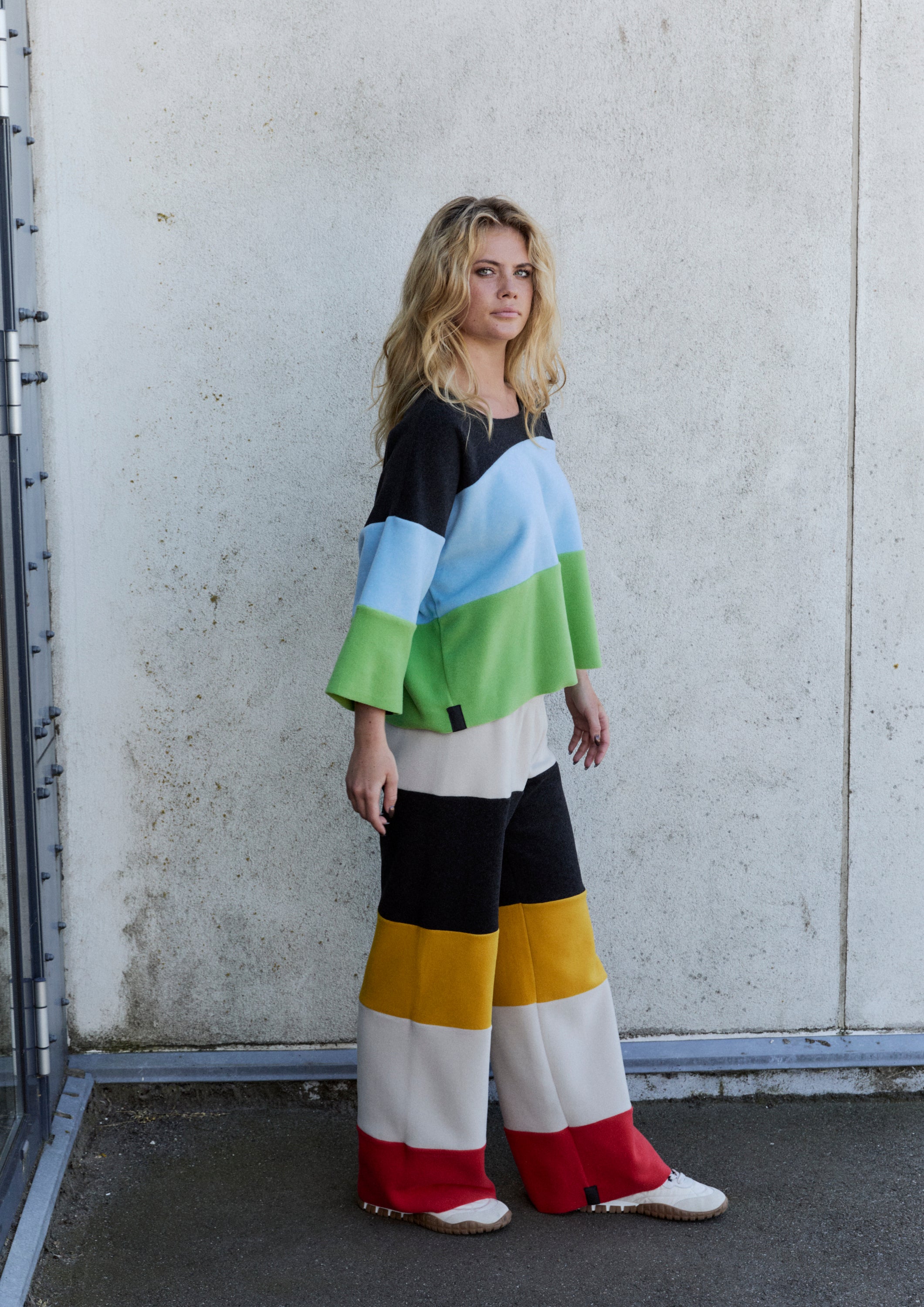 HENRIETTE STEFFENSEN COPENHAGEN RAINBOW FLARE BUKSER - 2121 BUKSER RAINBOW 899