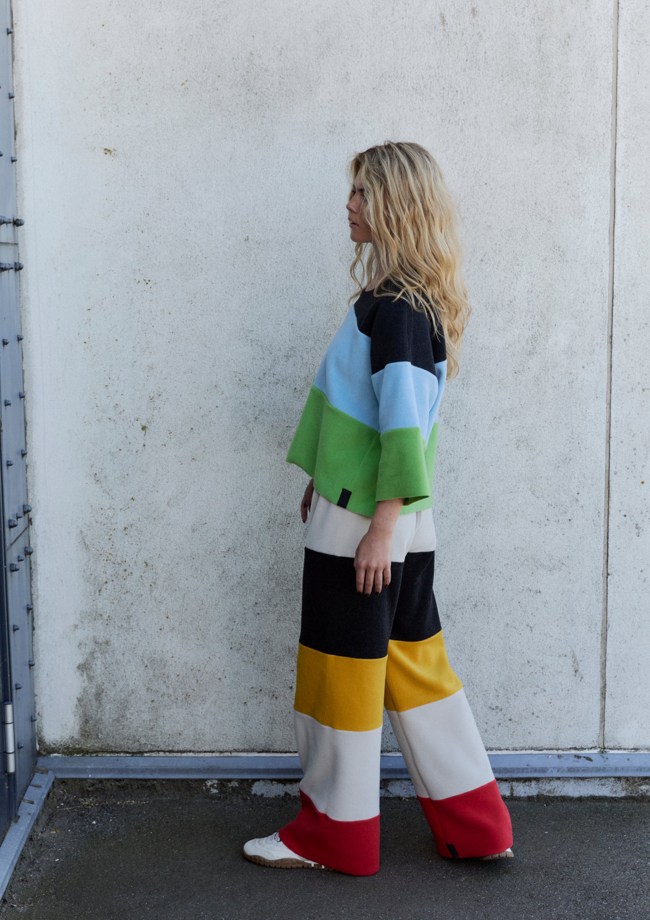 HENRIETTE STEFFENSEN COPENHAGEN RAINBOW FLARE BUKSER - 2121 BUKSER RAINBOW 899