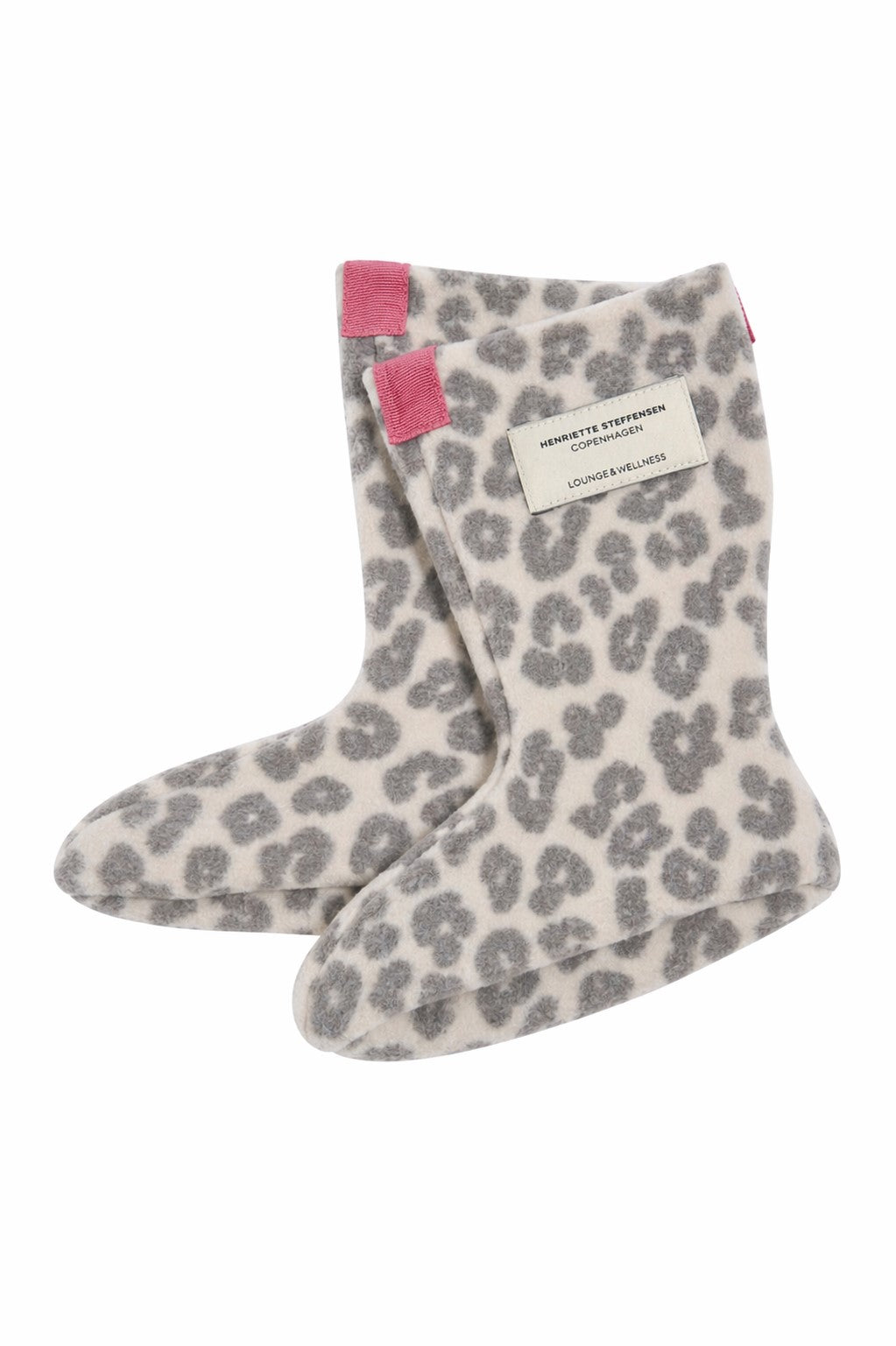 HENRIETTE STEFFENSEN COPENHAGEN REJSE SOKKER - 4090 HOME LEOPARD pink 115