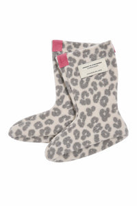 REJSE SOKKER - 4090 - LEOPARD pink