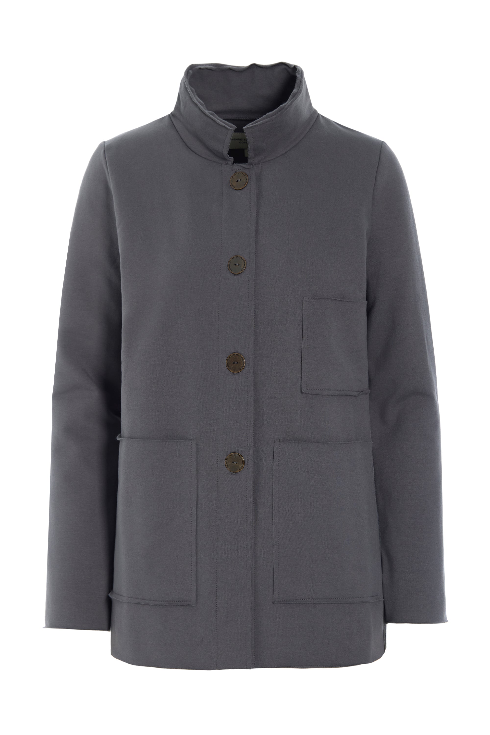 HENRIETTE STEFFENSEN COPENHAGEN SAFARI JAKKE - 77004 CARDIGANS GREY 905