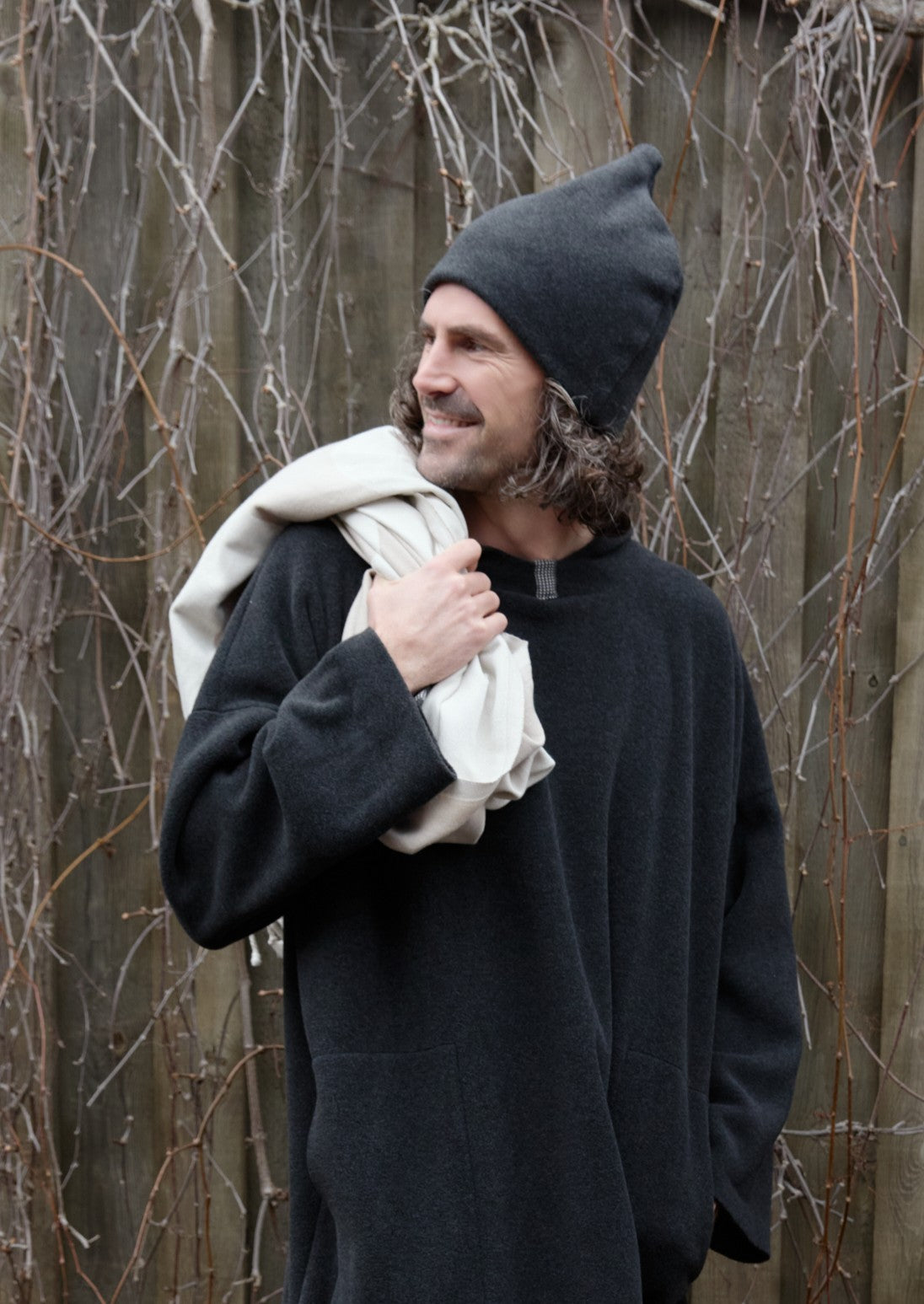 HENRIETTE STEFFENSEN COPENHAGEN SAUNA HUE DOUBLE - 4104 L & S ACCESSORIES SOFT BLACK 914