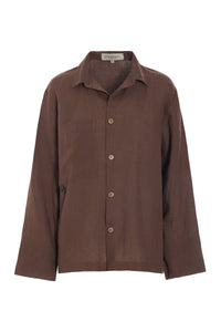 SKJORTE - 81000 - CHOCOLATE