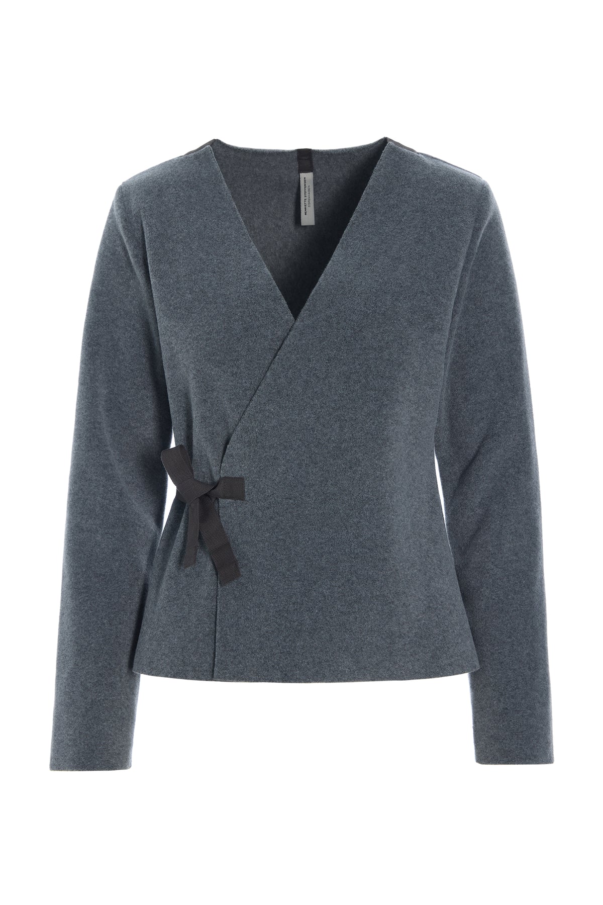 HENRIETTE STEFFENSEN COPENHAGEN SLÅ- OM- BLUSE - 1418 BLUSER GREY 905
