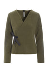 SLÅ- OM- BLUSE - 1418 - MOSS