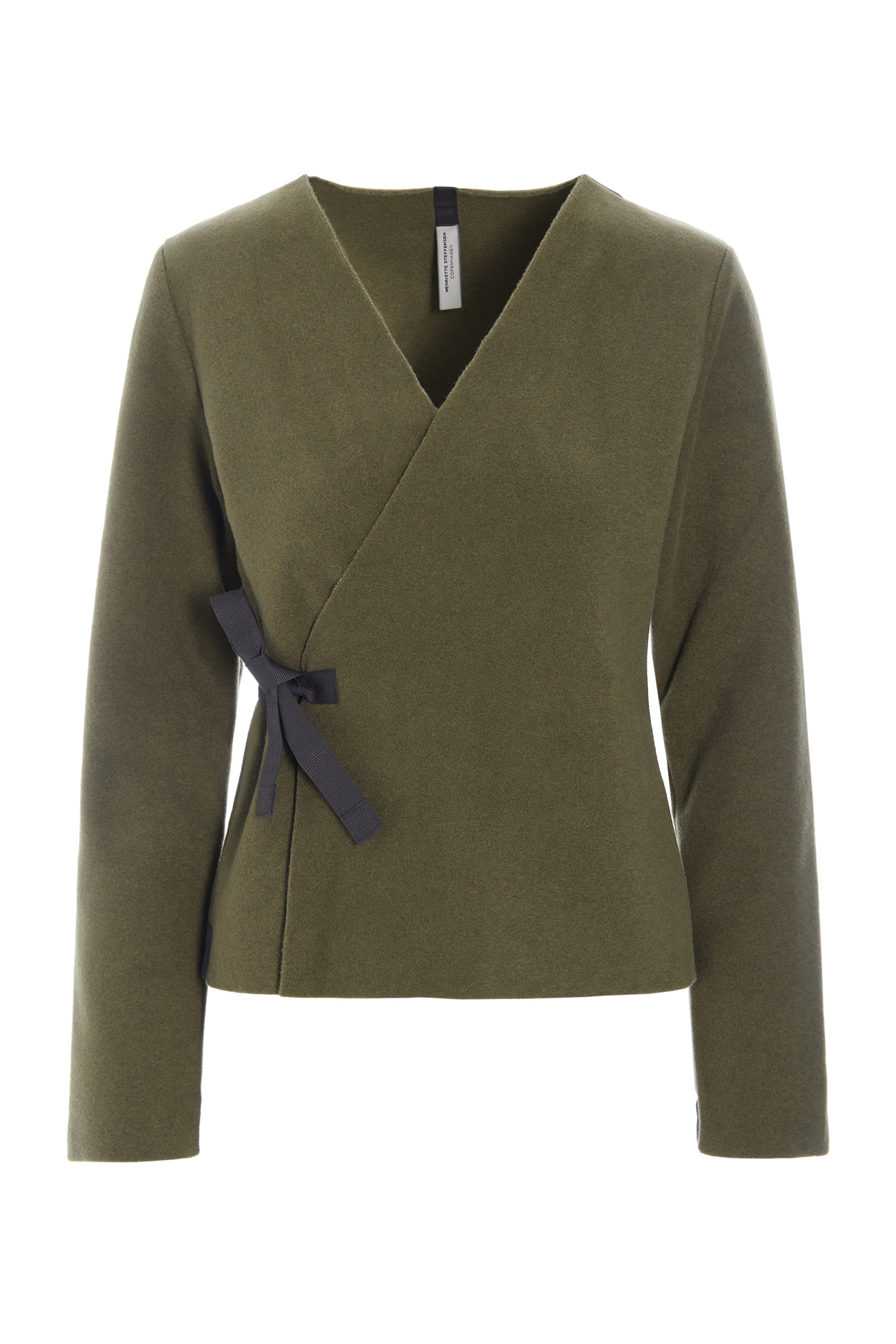 HENRIETTE STEFFENSEN COPENHAGEN SLÅ- OM- BLUSE - 1418 BLUSER MOSS 611