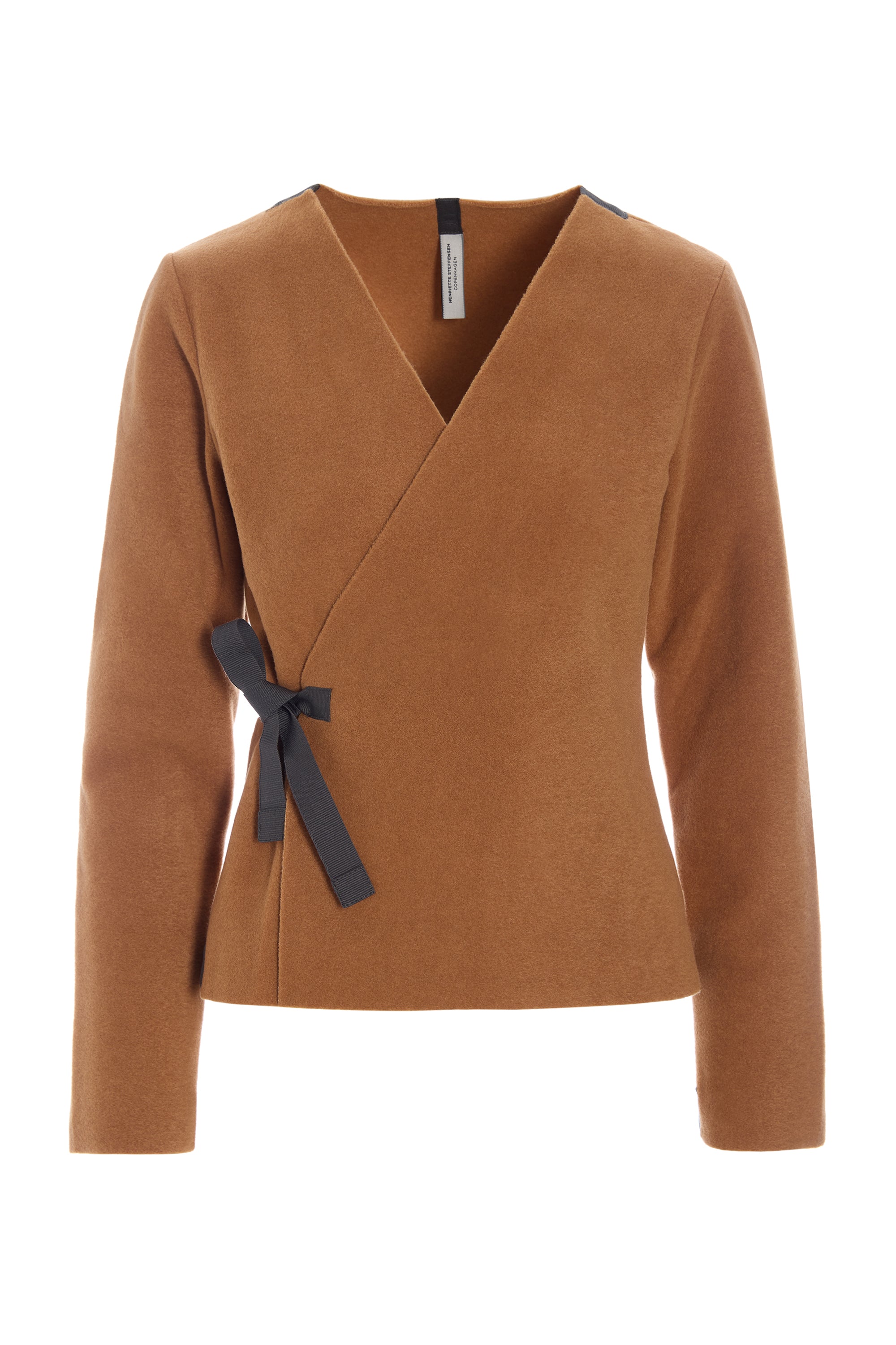 HENRIETTE STEFFENSEN COPENHAGEN SLÅ- OM- BLUSE - 1418 BLUSER RUST 706