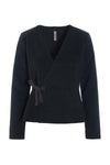 SLÅ- OM- BLUSE - 1418 - SOFT BLACK