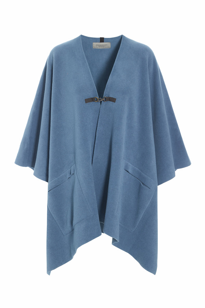 HENRIETTE STEFFENSEN COPENHAGEN SLAG - 4120 PONCHOS DUSTY BLUE 794