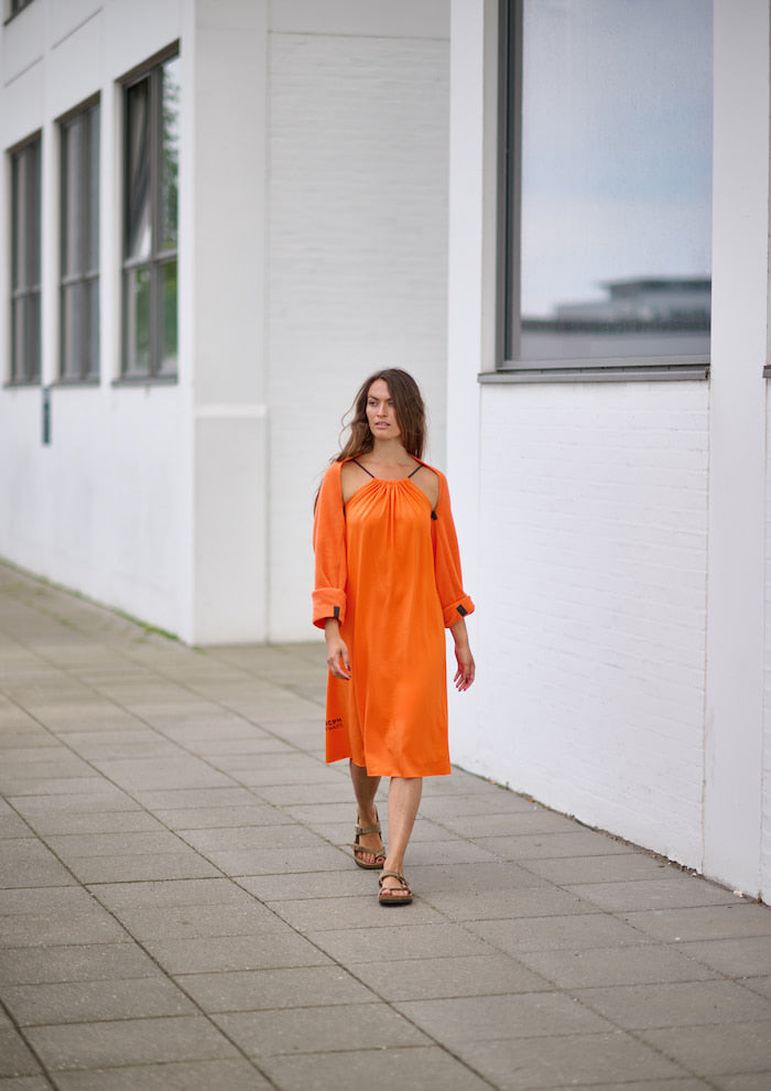 HENRIETTE STEFFENSEN COPENHAGEN SLEEVES - 4123 BLUSER ORANGE 773