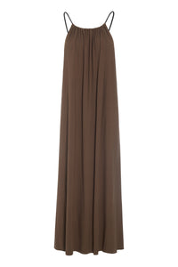 STROP KJOLE - 98069 - CHOCOLATE