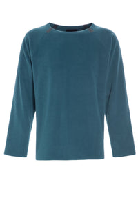 SWEATER LOOSE FIT - 1010C - PETROL