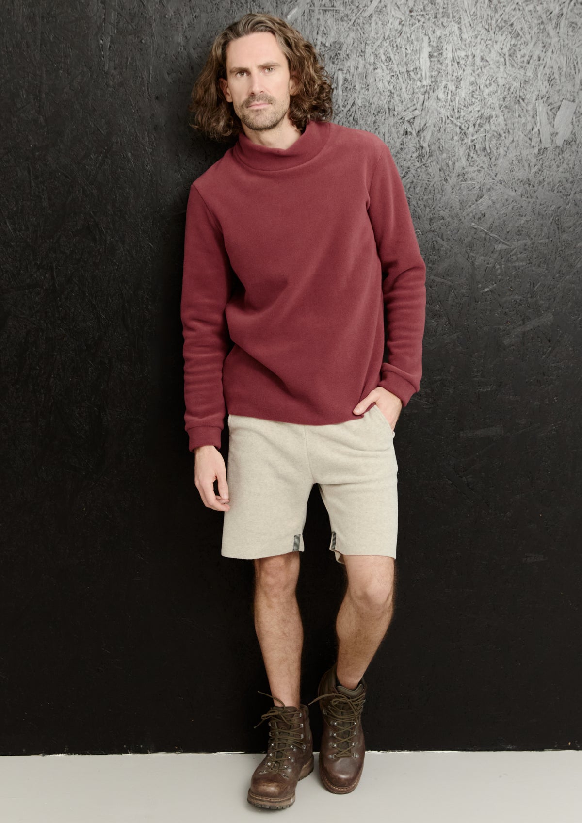 CARL BY STEFFENSEN COPENHAGEN SWEATER M/ HØJ HALS - 1031C BLOUSES & SWEATERS BORDEAUX 474