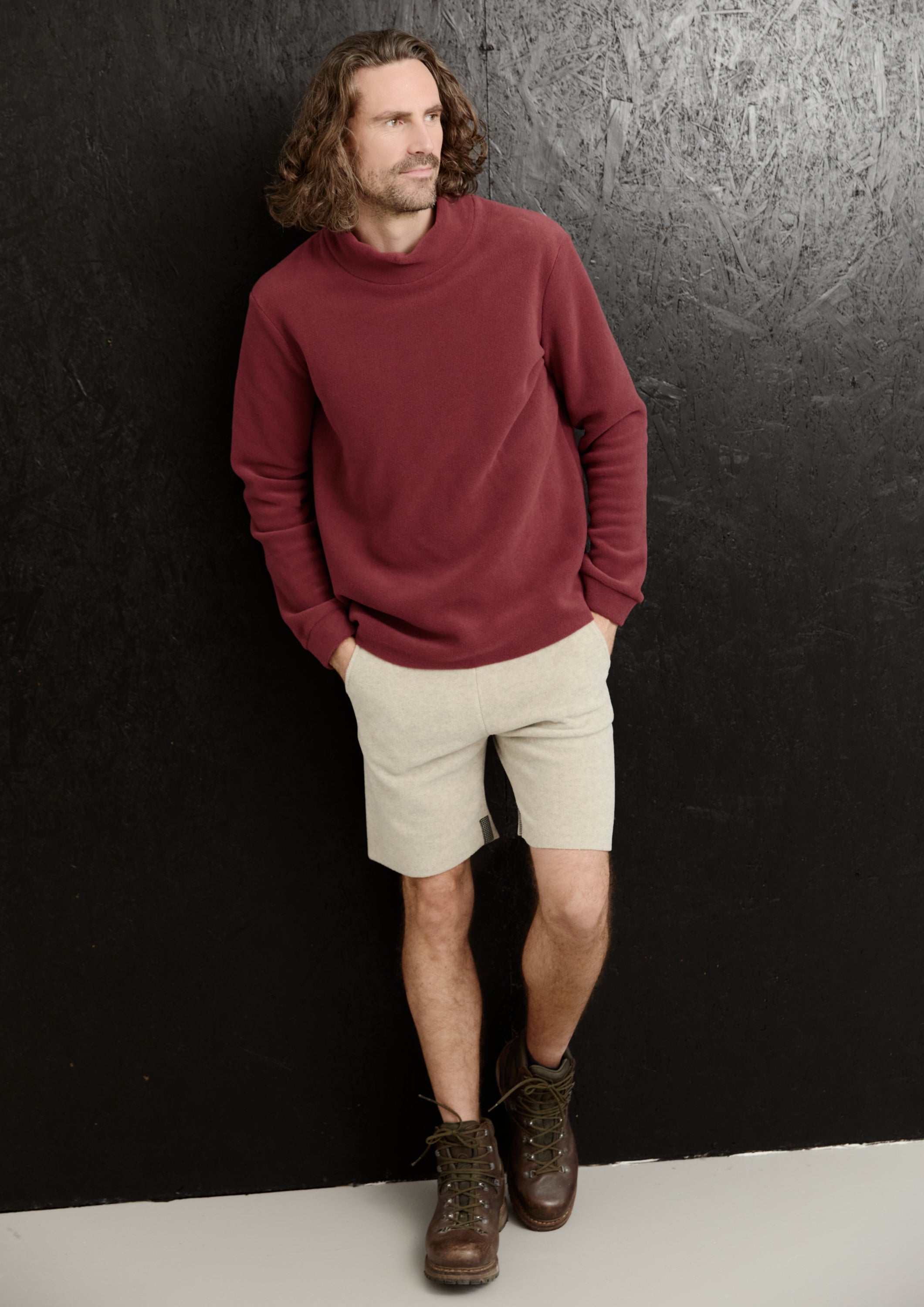 CARL BY STEFFENSEN COPENHAGEN SWEATER M/ HØJ HALS - 1031C BLOUSES & SWEATERS BORDEAUX 474