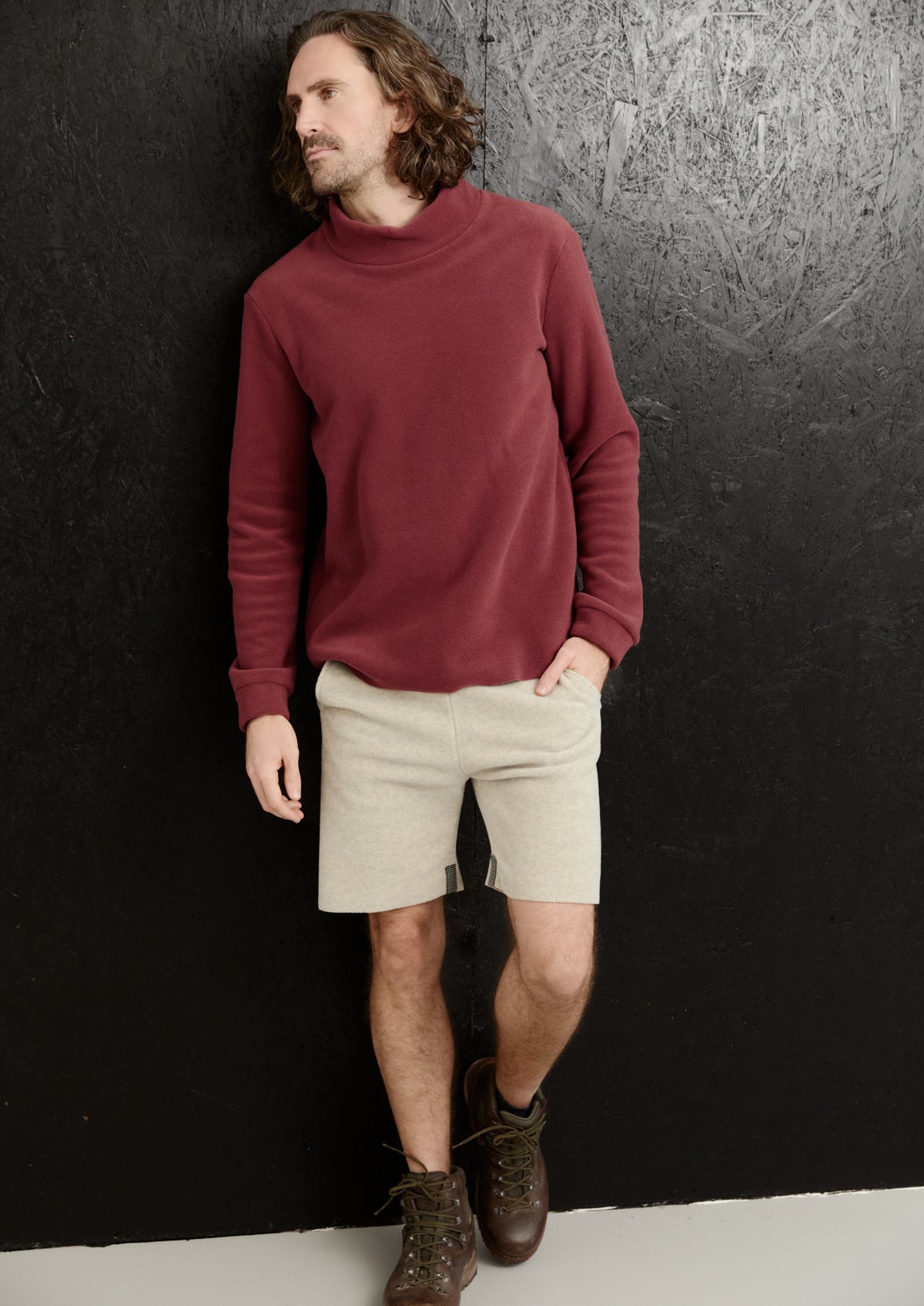 CARL BY STEFFENSEN COPENHAGEN SWEATER M/ HØJ HALS - 1031C BLOUSES & SWEATERS BORDEAUX 474