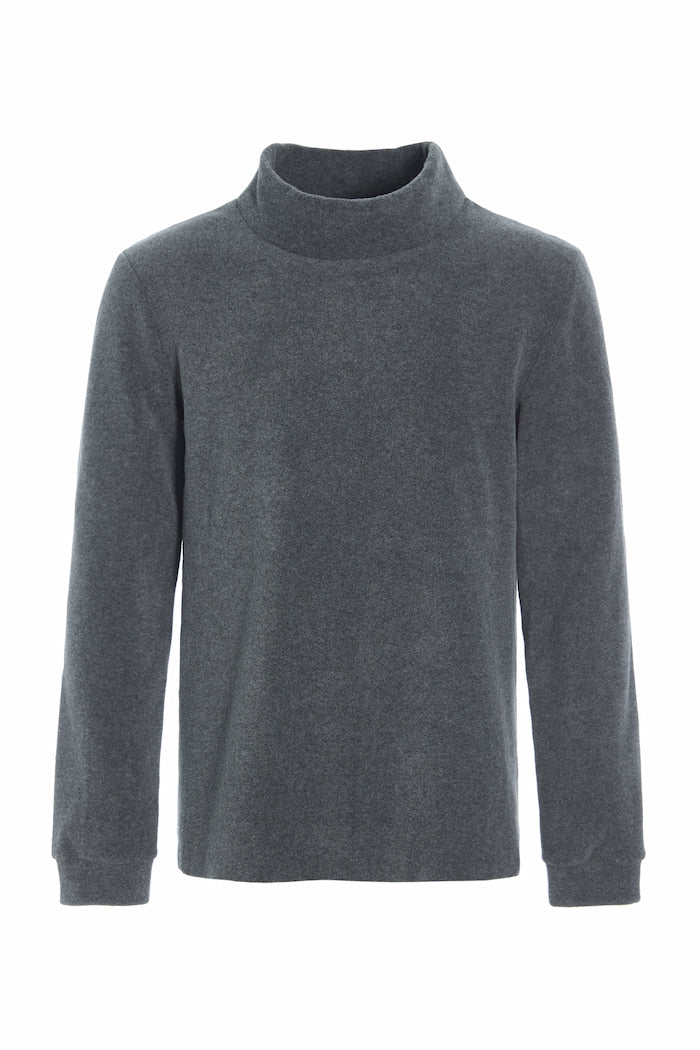 CARL BY STEFFENSEN COPENHAGEN SWEATER M/ HØJ HALS - 1031C BLOUSES & SWEATERS GREY 905