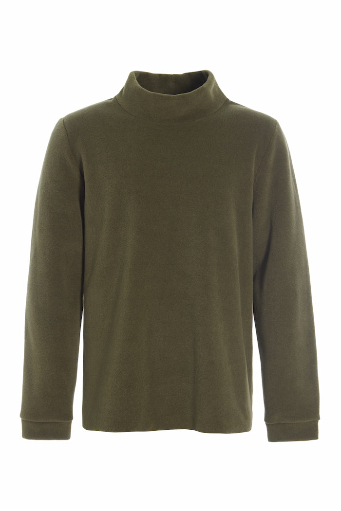 CARL BY STEFFENSEN COPENHAGEN SWEATER M/ HØJ HALS - 1031C BLOUSES & SWEATERS MOSS 611