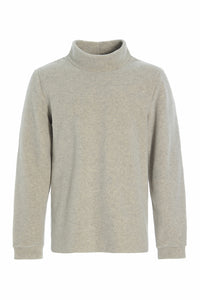 SWEATER M/ HØJ HALS - 1031C - SAND