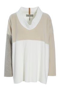 SWEATER NO WASTE - 1351 - KIT/SAND/OFF WHITE