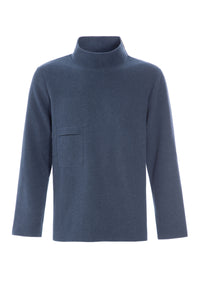 SWEATER TURTLE NECK - 1003C - BLUE
