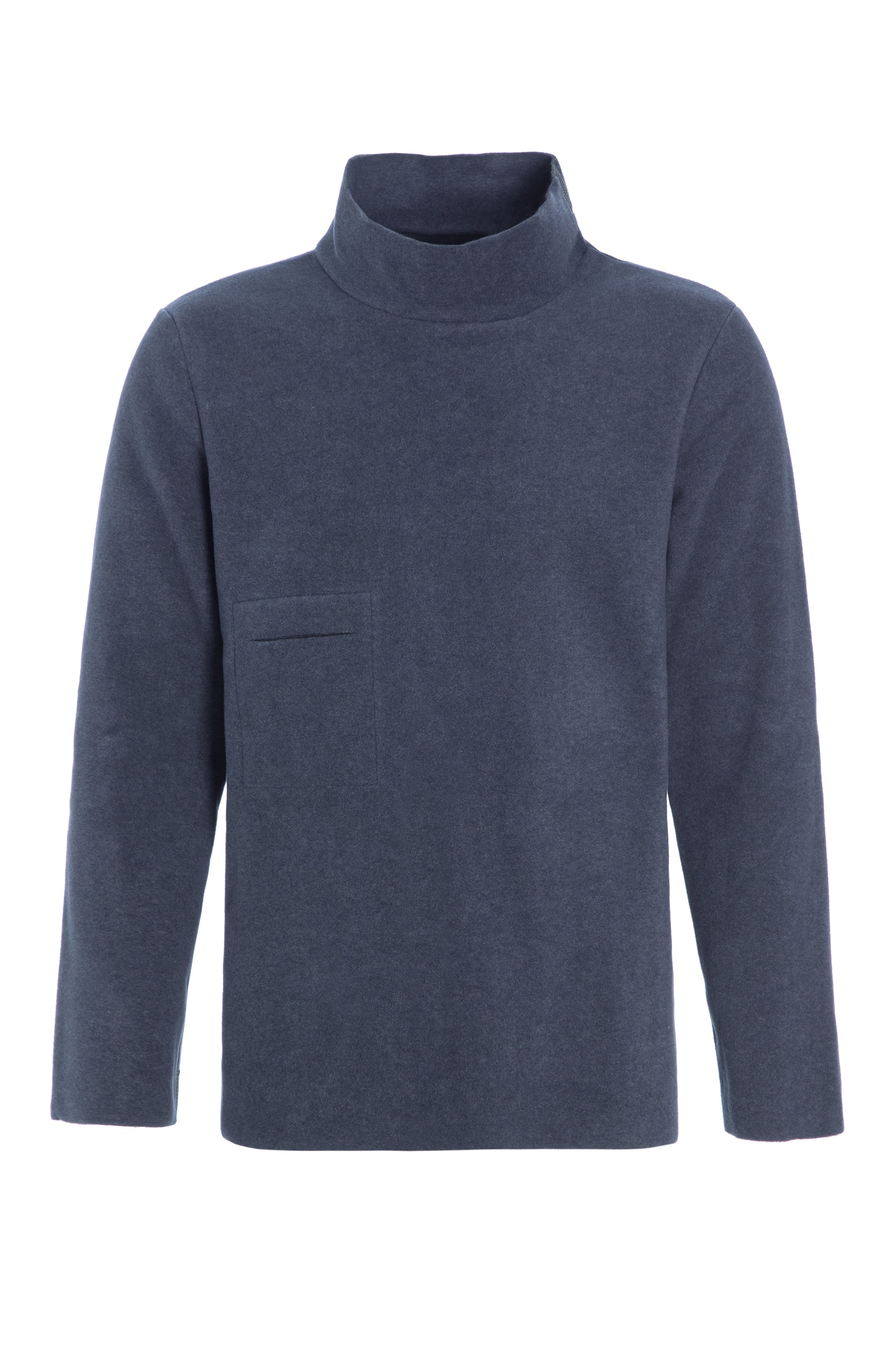 CARL BY STEFFENSEN COPENHAGEN SWEATER TURTLE NECK - 1003C BLOUSES & SWEATERS SOFT BLUE 510
