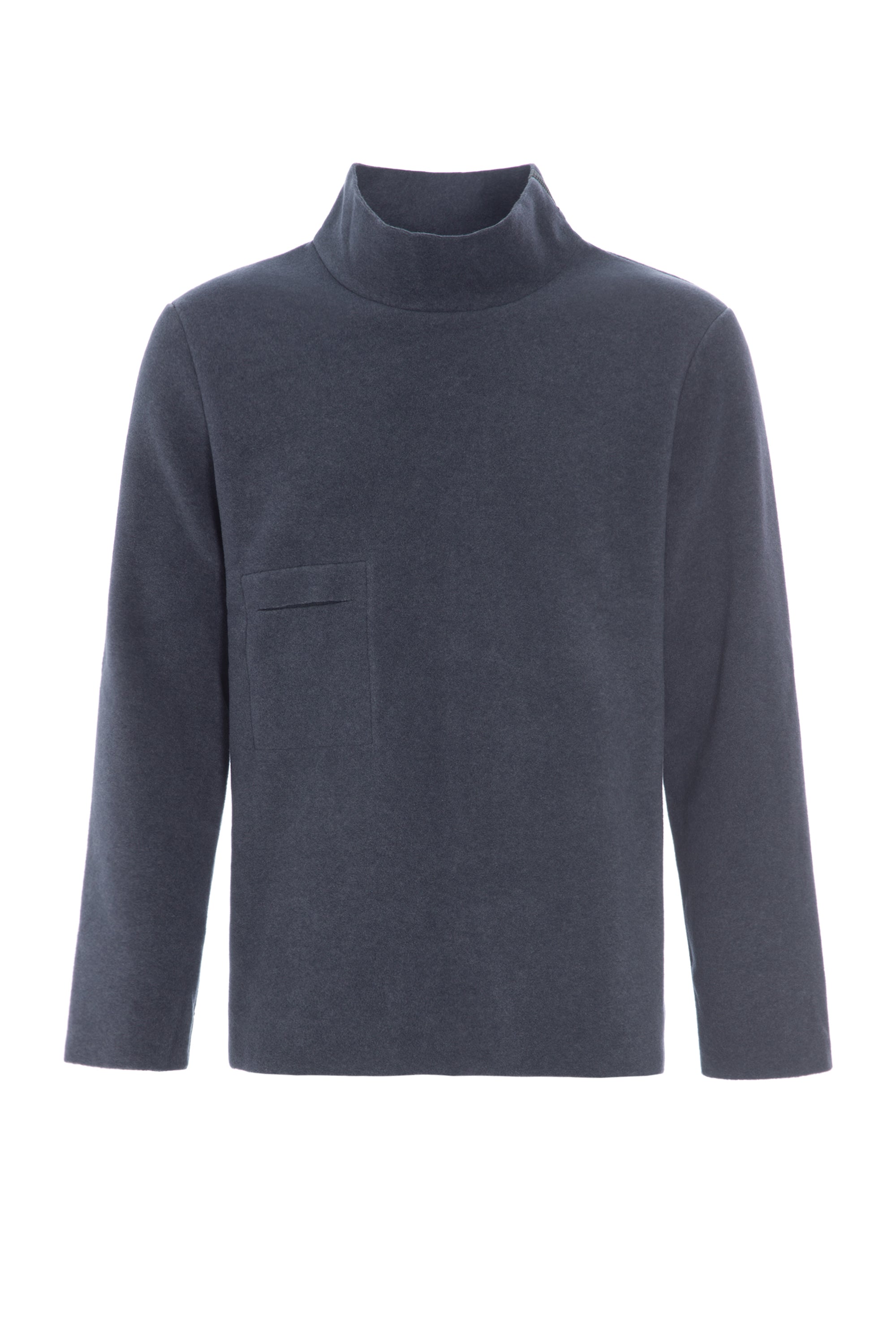 CARL BY STEFFENSEN COPENHAGEN SWEATER TURTLE NECK - 1003C BLOUSES & SWEATERS SOFT BLUE 510