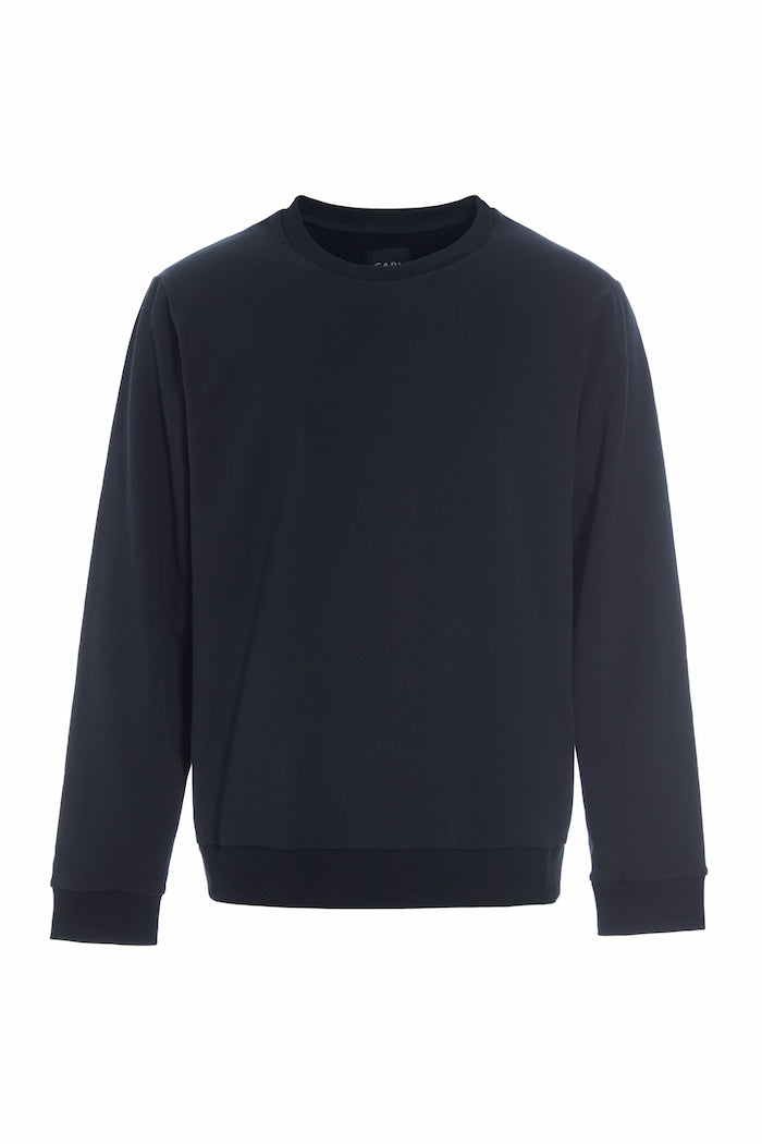 CARL BY STEFFENSEN COPENHAGEN SWEATSHIRT - 1044C BLOUSES & SWEATERS BLACK 900