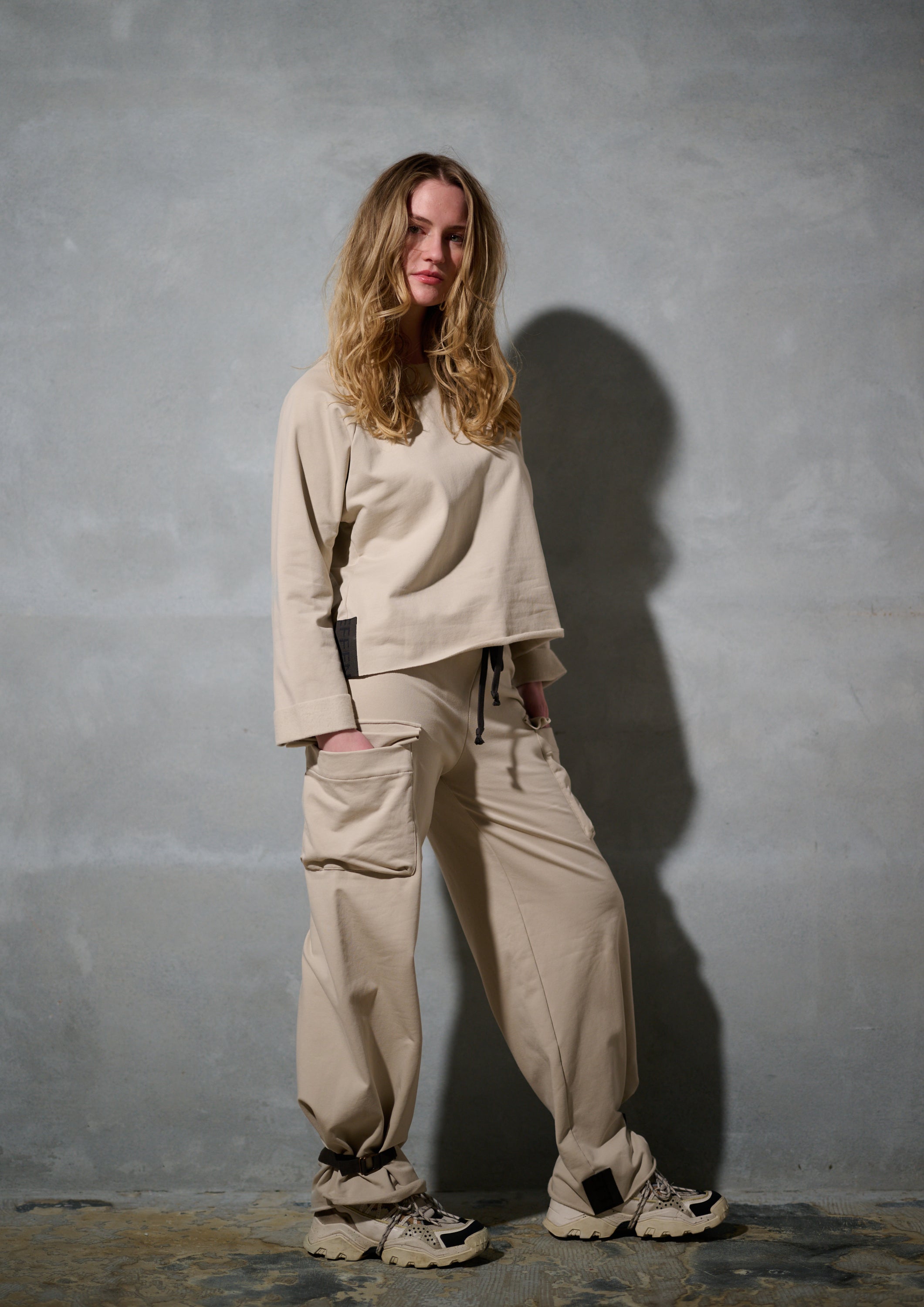 HENRIETTE STEFFENSEN COPENHAGEN SWEATSHIRT - 71017 BLUSER CAMEL 815