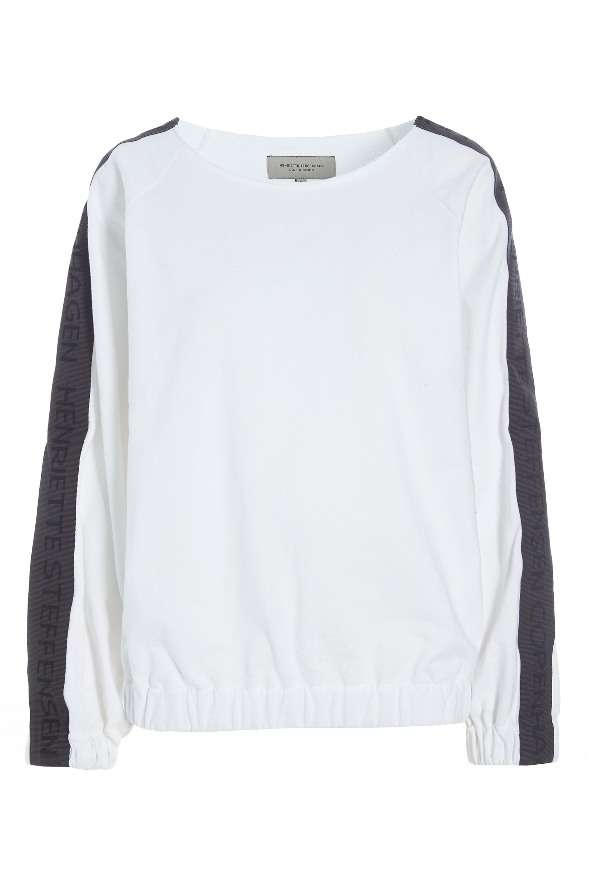 HENRIETTE STEFFENSEN COPENHAGEN SWEATSHIRT - 71602 BLUSER WHITE 816