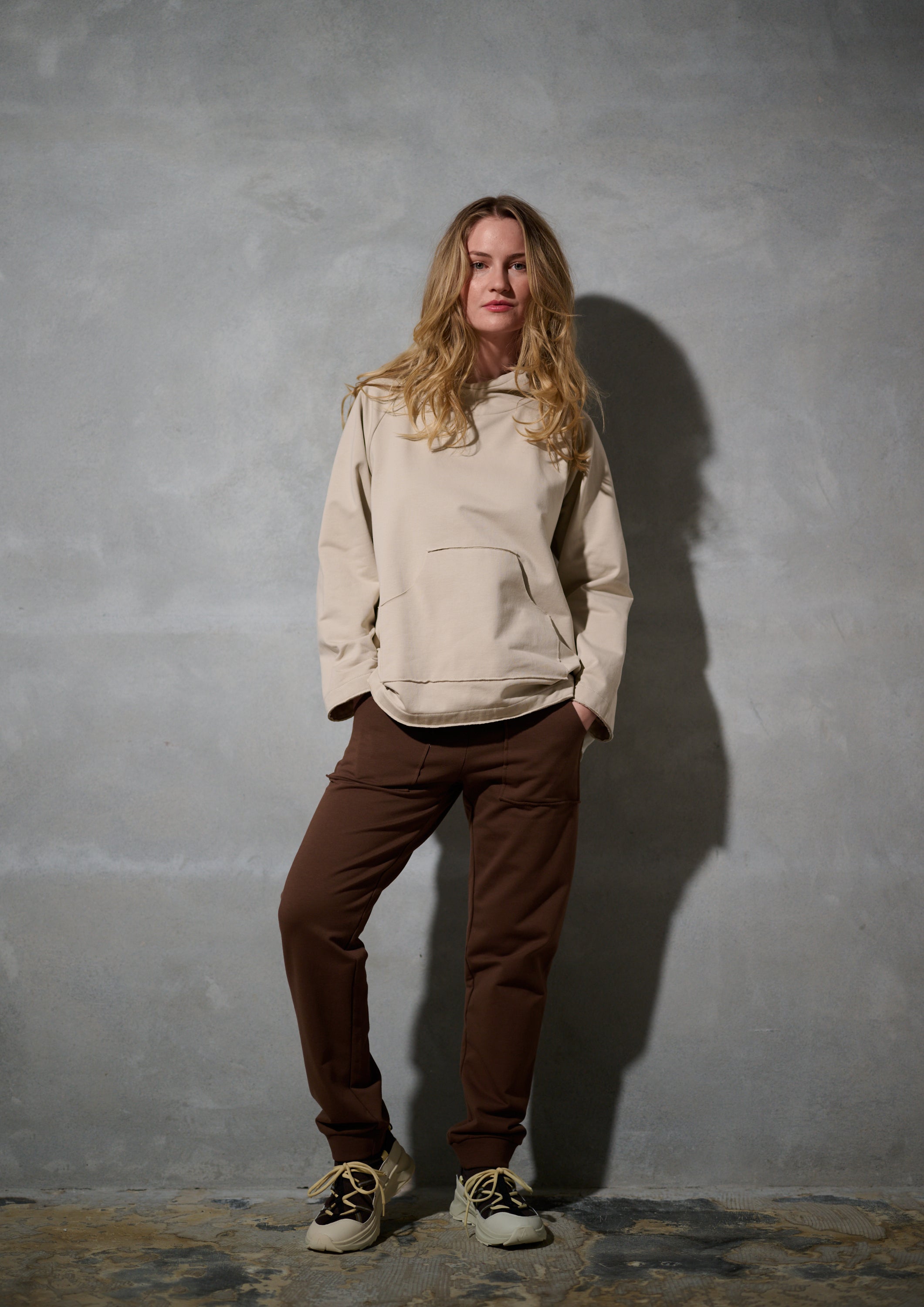 HENRIETTE STEFFENSEN COPENHAGEN SWEAT BUKSER - 72011 BUKSER CHOCOLATE 844