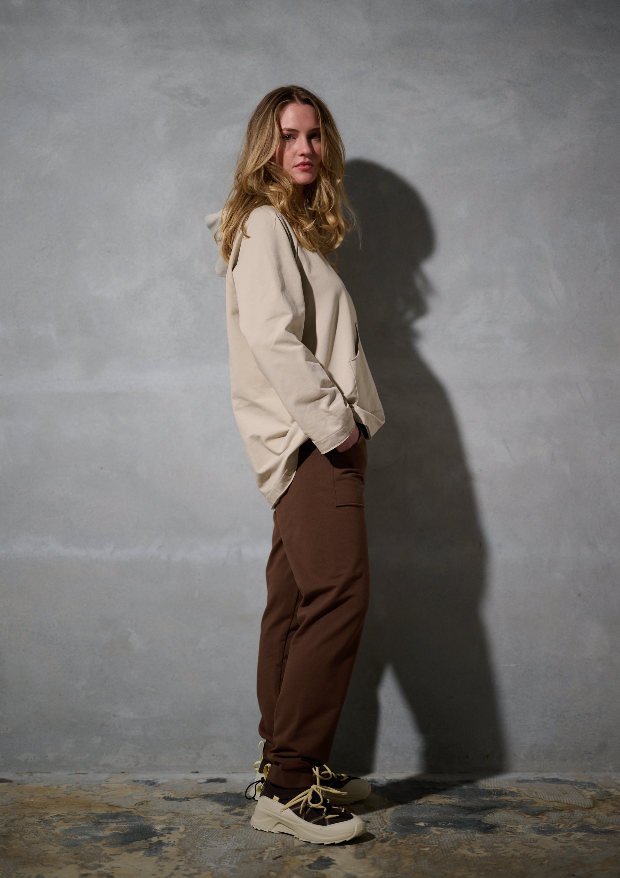 HENRIETTE STEFFENSEN COPENHAGEN SWEAT BUKSER - 72011 BUKSER CHOCOLATE 844
