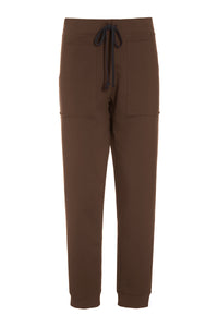 SWEAT BUKSER - 72011 - CHOCOLATE
