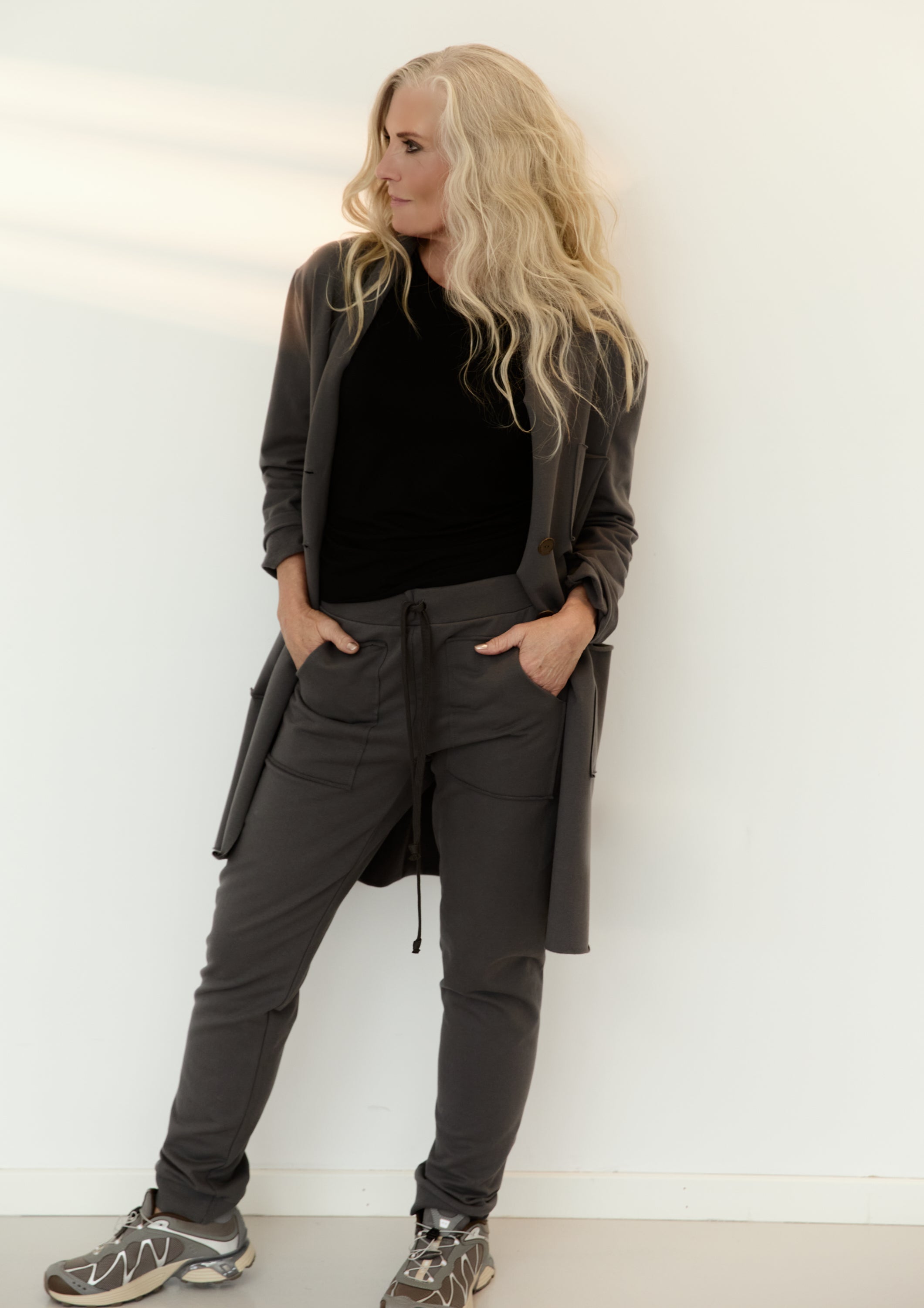 HENRIETTE STEFFENSEN COPENHAGEN SWEAT BUKSER - 72011 BUKSER GREY 905