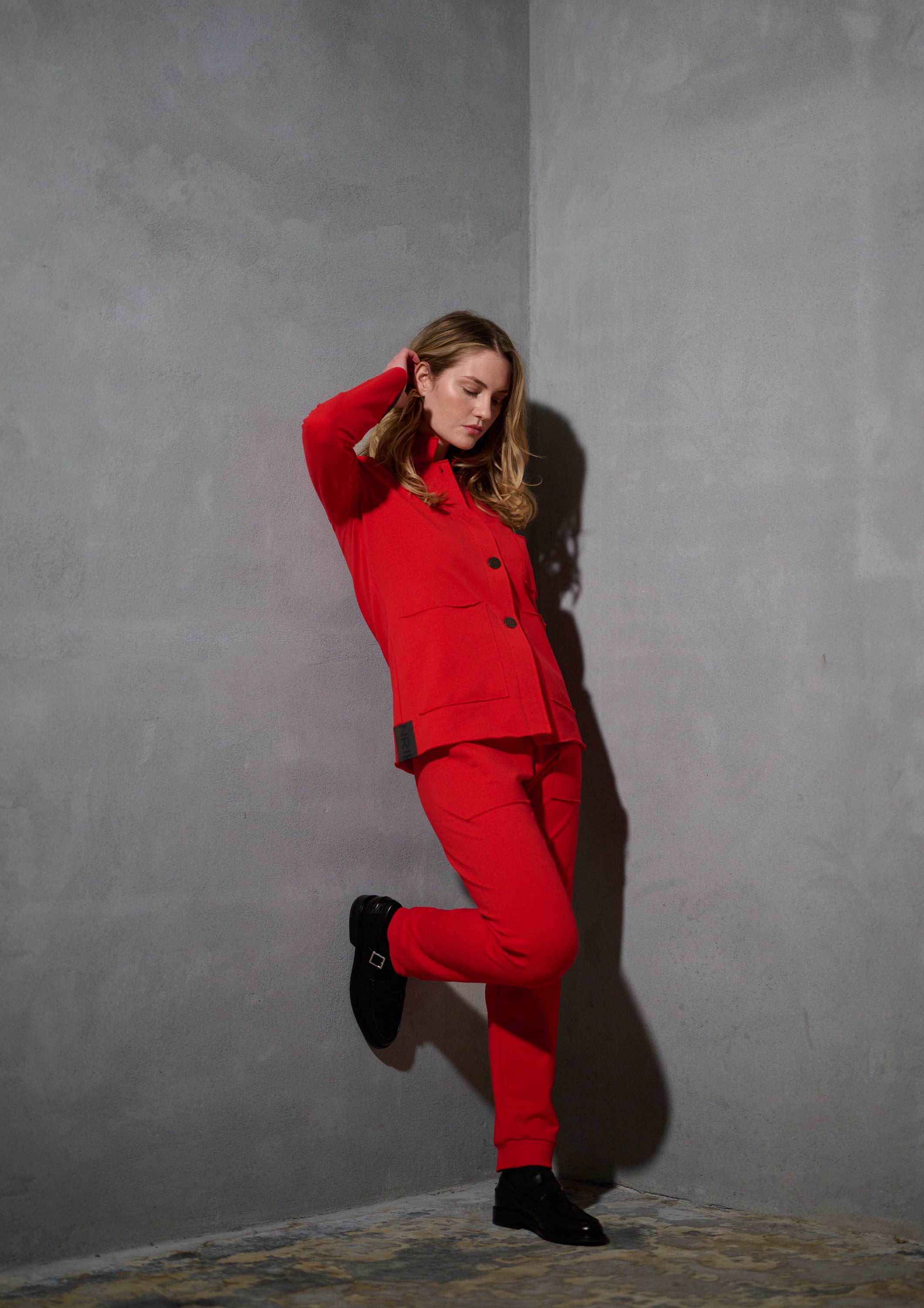 HENRIETTE STEFFENSEN COPENHAGEN SWEAT BUKSER - 72011 BUKSER TOMATO 845