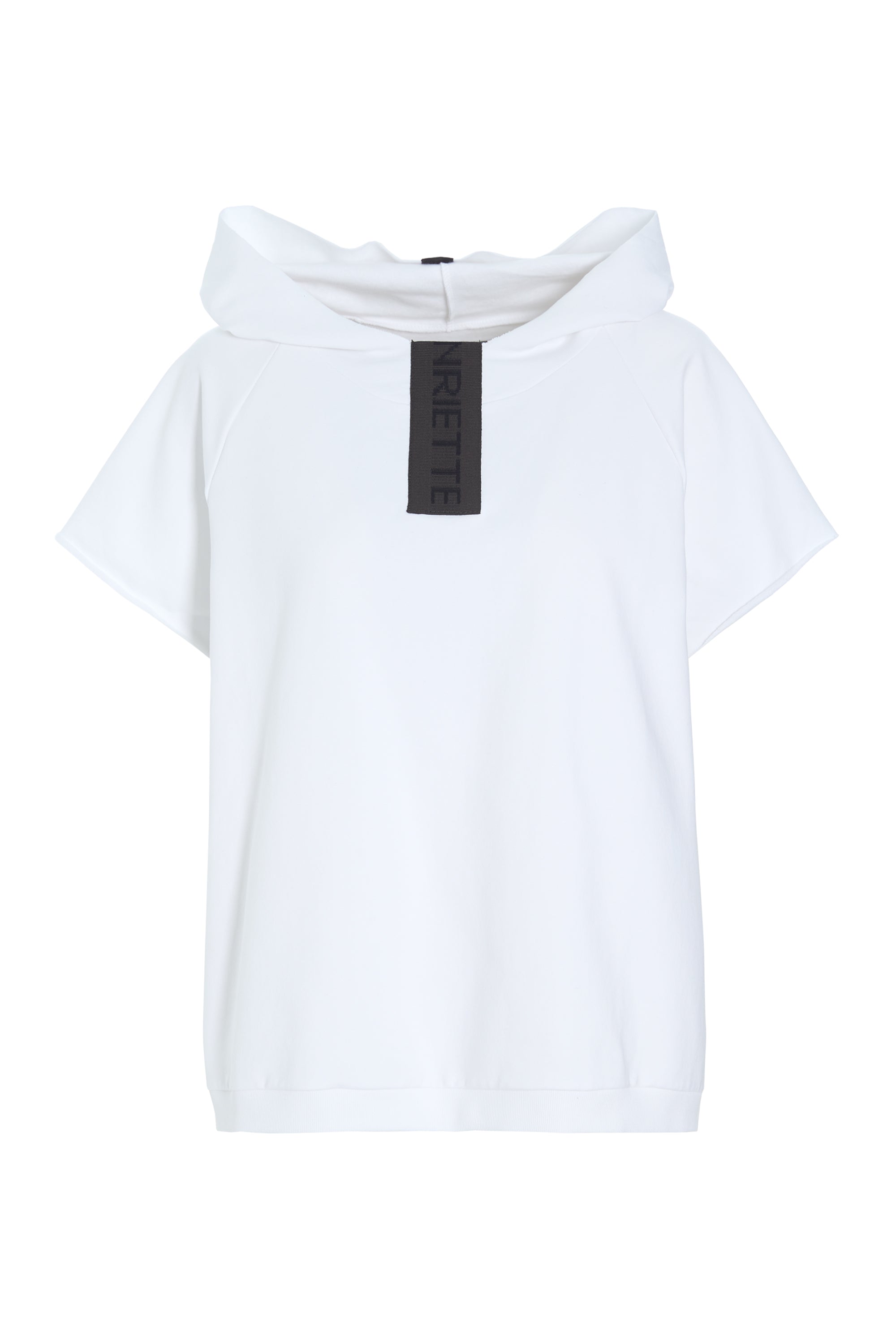 HENRIETTE STEFFENSEN COPENHAGEN SWEAT HOODIE - 71607 BLUSER WHITE 816