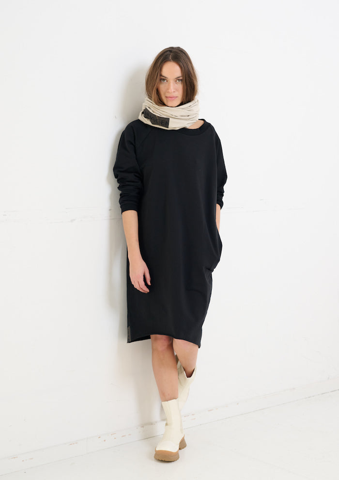 HENRIETTE STEFFENSEN COPENHAGEN SWEAT KJOLE - 73004 KJOLER BLACK 900
