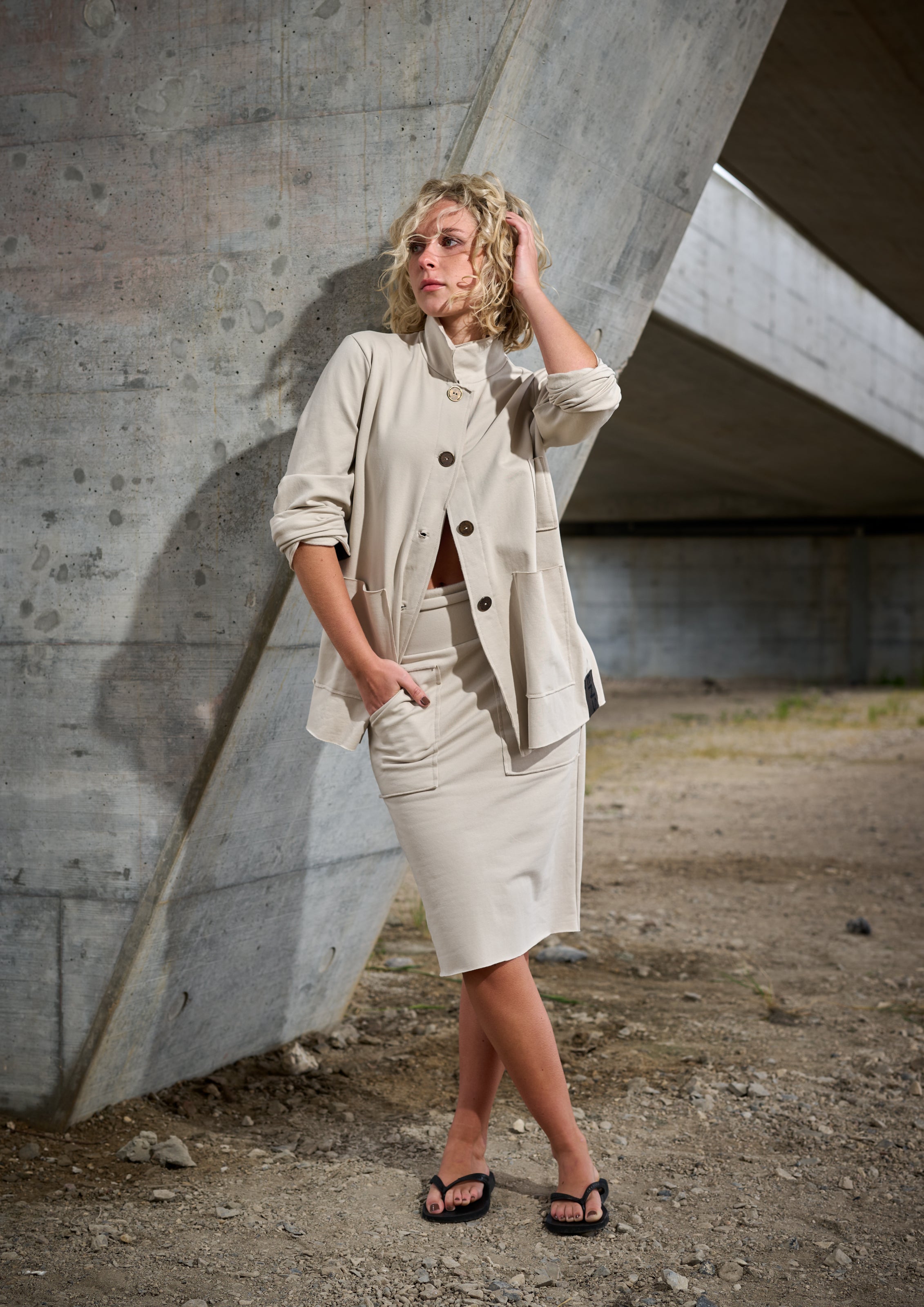 HENRIETTE STEFFENSEN COPENHAGEN SWEAT NEDERDEL - 73013 NEDERDELE KIT 831