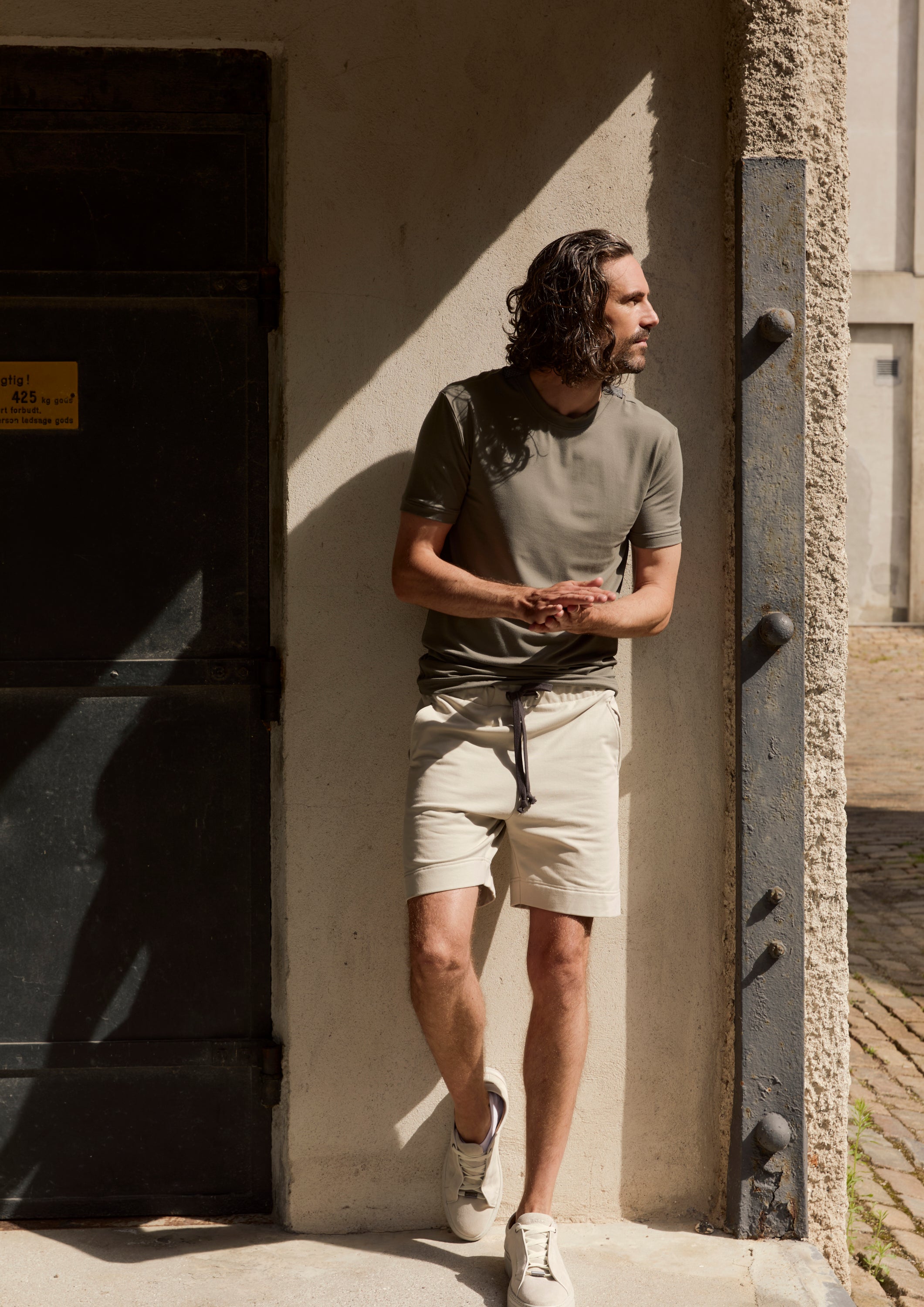 CARL BY STEFFENSEN COPENHAGEN T-SHIRT - 1018C T-SHIRTS DUSTY GREEN 609