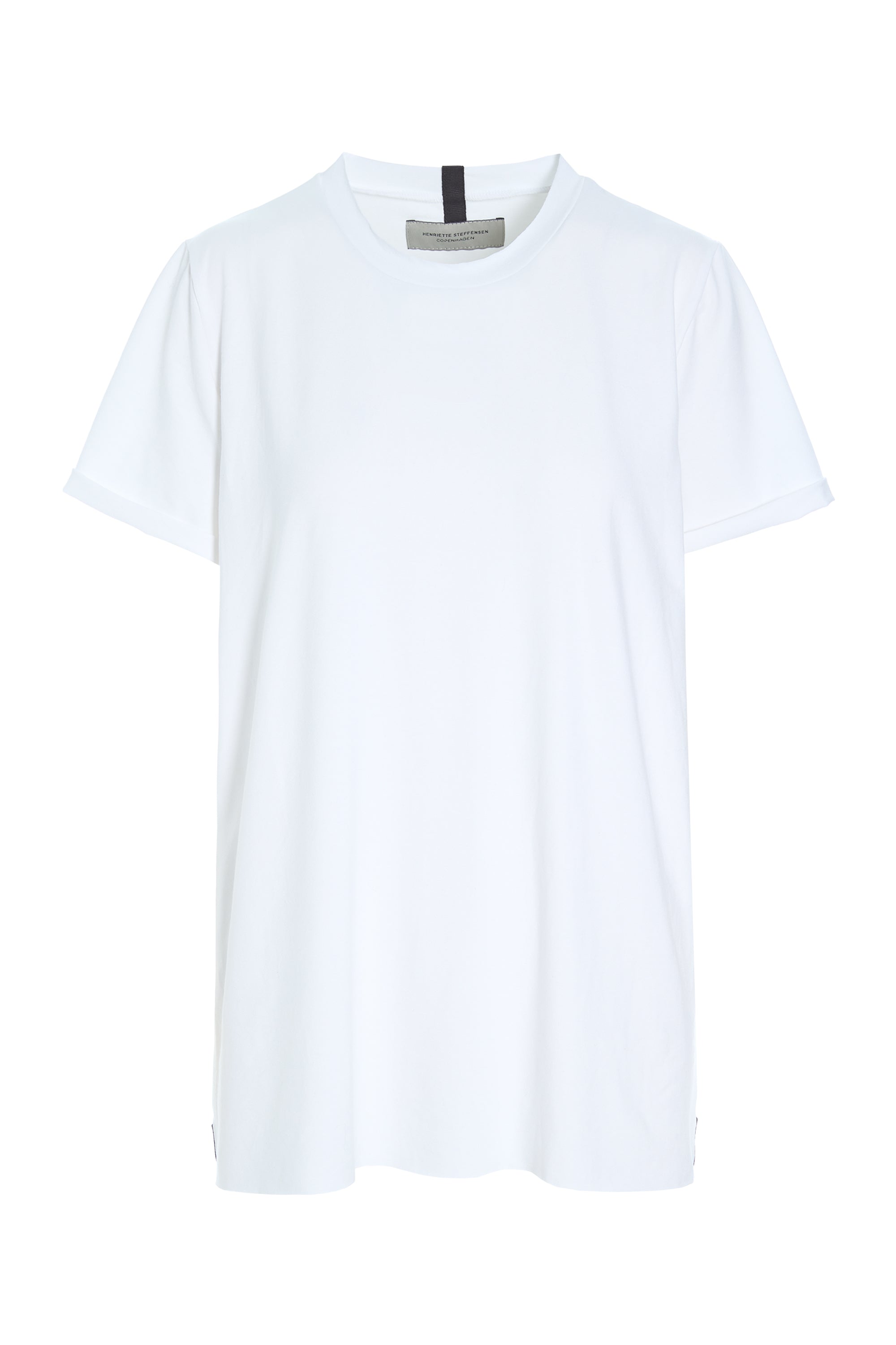 HENRIETTE STEFFENSEN COPENHAGEN T-SHIRT - 96089 T-SHIRTS WHITE 816