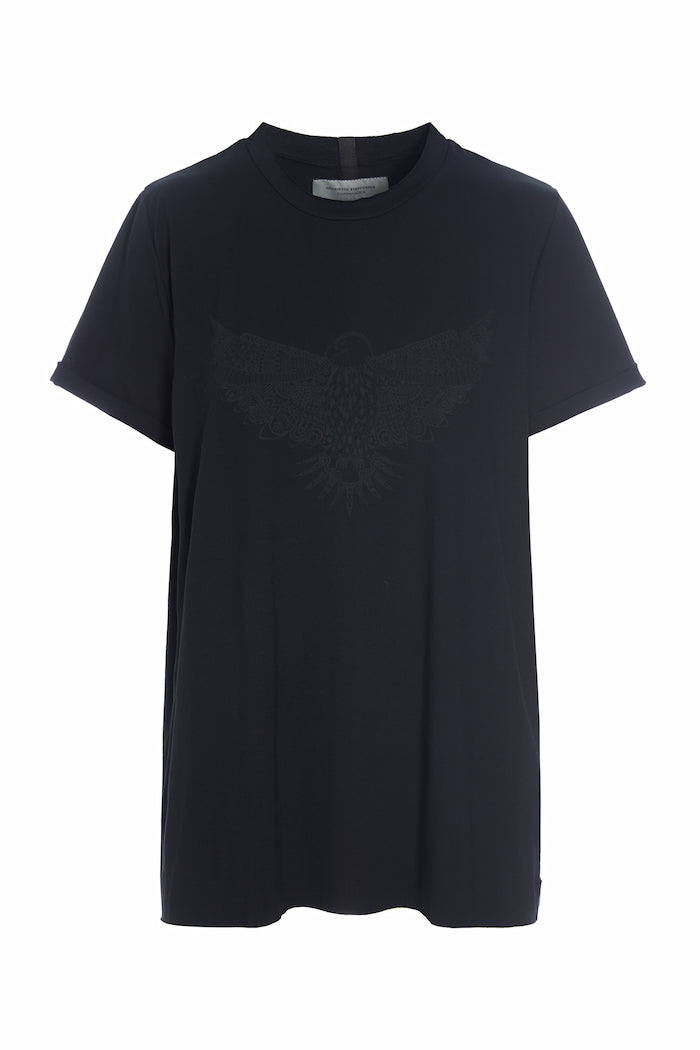 HENRIETTE STEFFENSEN COPENHAGEN T-SHIRT EAGLE - 96089 T-SHIRTS BLACK 900