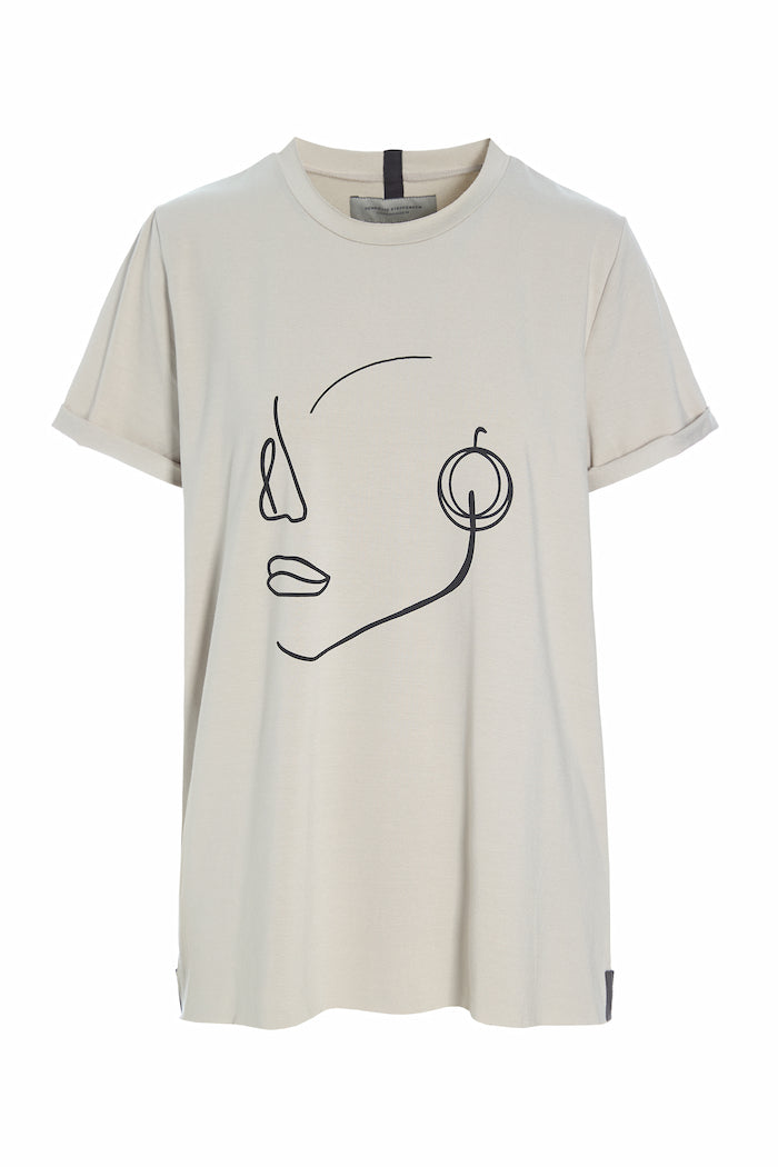 HENRIETTE STEFFENSEN COPENHAGEN T-SHIRT FACE IT - 96089 T-SHIRTS KIT 831