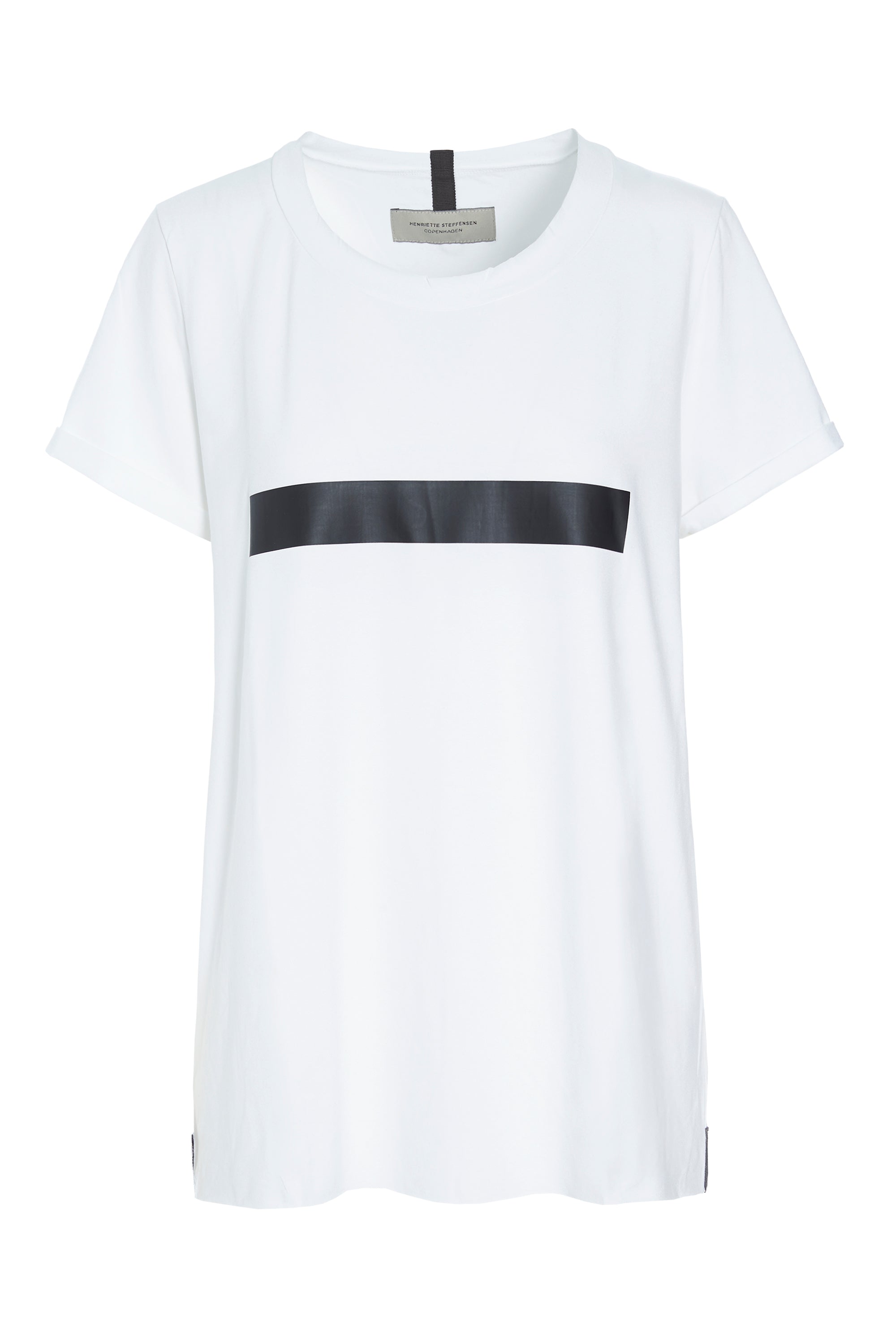 HENRIETTE STEFFENSEN COPENHAGEN T-SHIRT PRINT - 96069 T-SHIRTS WHITE 816
