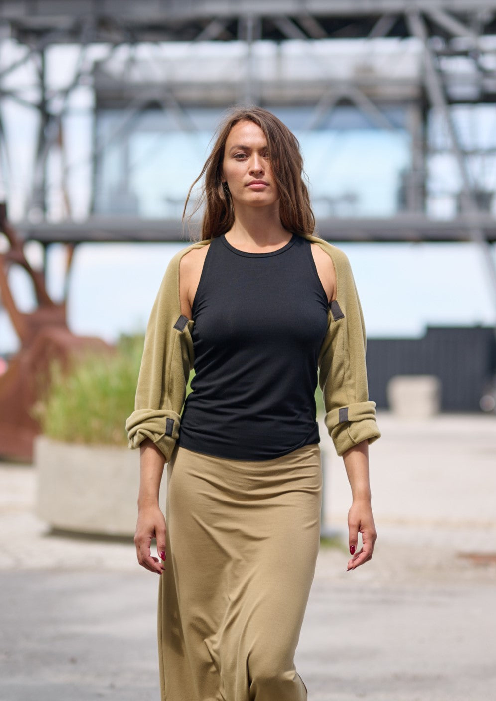 HENRIETTE STEFFENSEN COPENHAGEN TANK TOP - 96087 T-SHIRTS BLACK 900