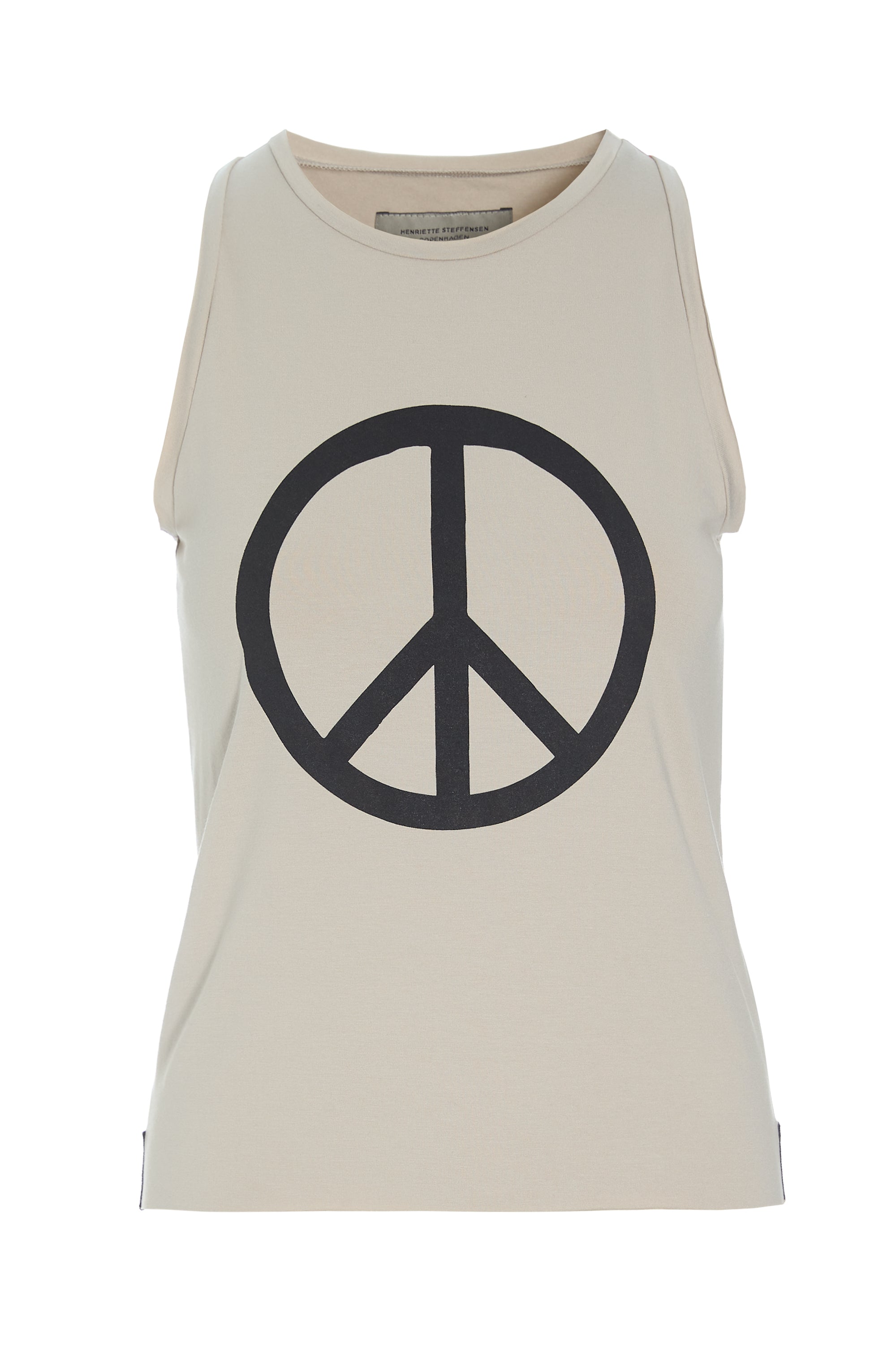 HENRIETTE STEFFENSEN COPENHAGEN TANK TOP - 96087 FRONT PEACE T-SHIRTS KIT 831