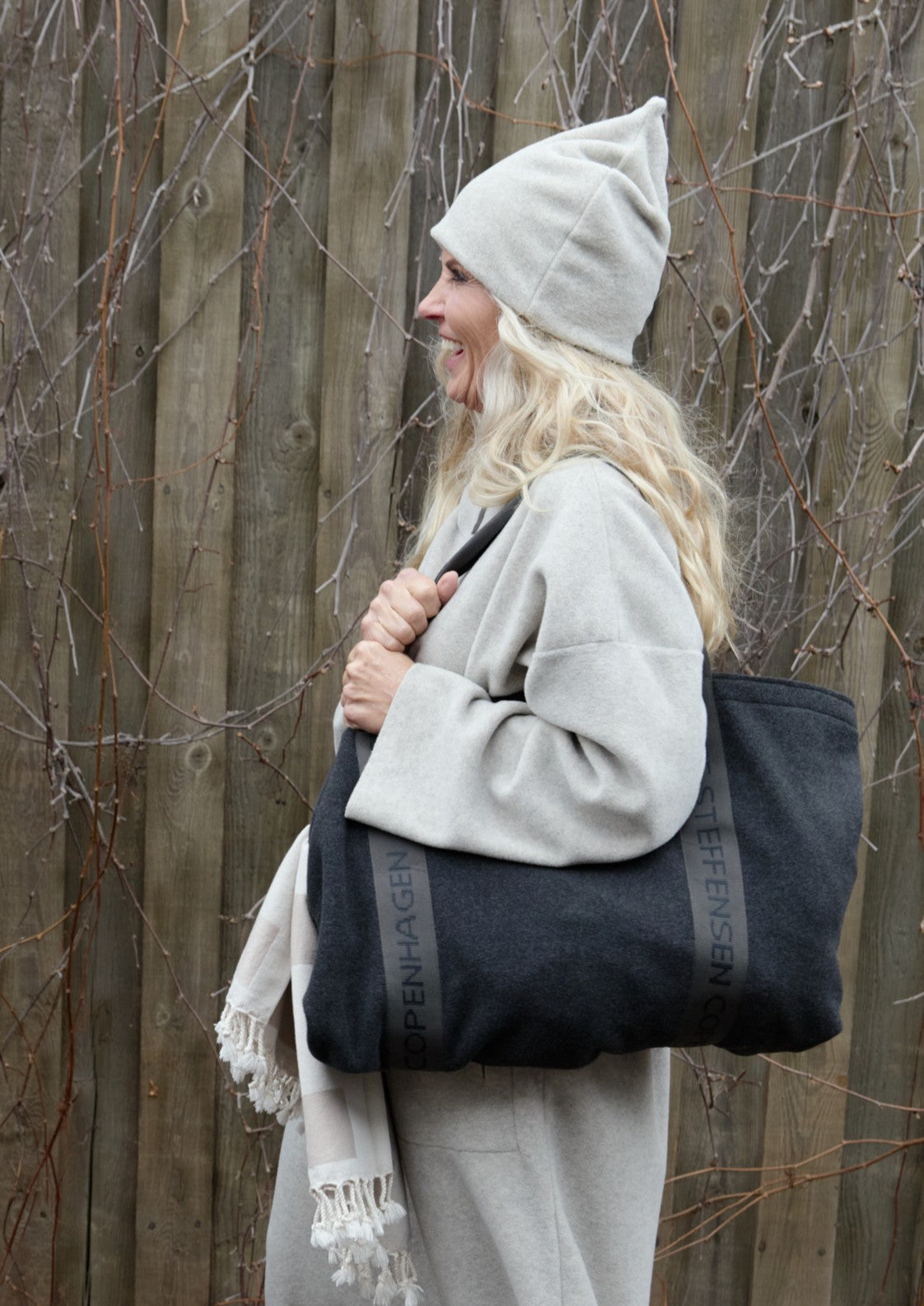 HENRIETTE STEFFENSEN COPENHAGEN TASKE - 4140 BAG SOFT BLACK 914
