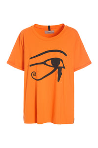 TEE EYE PRINT - 96086 - ORANGE
